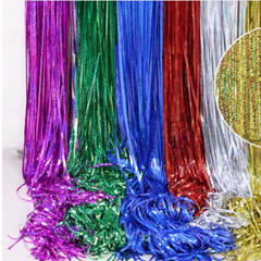 2M LASER Foil Party Decoration Fringe Tinsel Shimmer Curtain Wedding Birthday