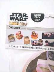 Star Wars The Mandalorian Birthday Party Room Decor Cutouts 12 Pieces Value Pack