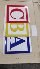 3 Pcs ABC Balloon Box Decorations First Day of School Back to School Classroom D
