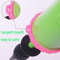 Handheld Balloon Pump Dual Action Manual Air Inflator for Party Decorations Gree