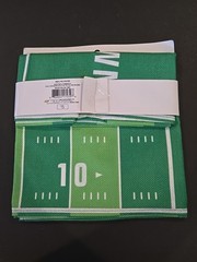 Football Field Table Runner Touchdown Game Day Bullseye New Superbowl (C-07)