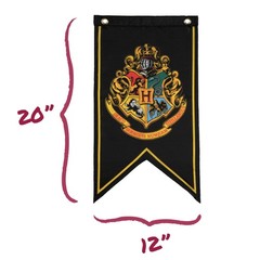 Journals Harry Potter Wizarding House Banner Flag Set 12» x 20» Polyester Flag