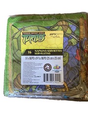 TMNT Ninja Turtles Party Lot Banner Napkins Party Favors Thank You Notes Green