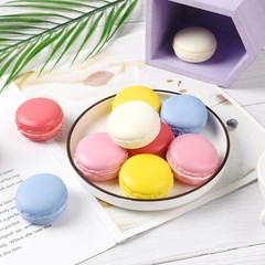 10 PCS Fake Macarons Cake Mixed Colors Artificial Simulation Dessert Model