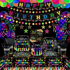 241 Pieces Glow In The Dark Sticks Party Supplies For Birthday Kids Adults Bulk