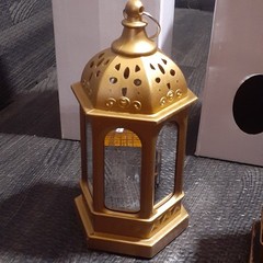 LED Ramadan Lanterns Decorations, Ramadan Decorations for Home and Table, Small