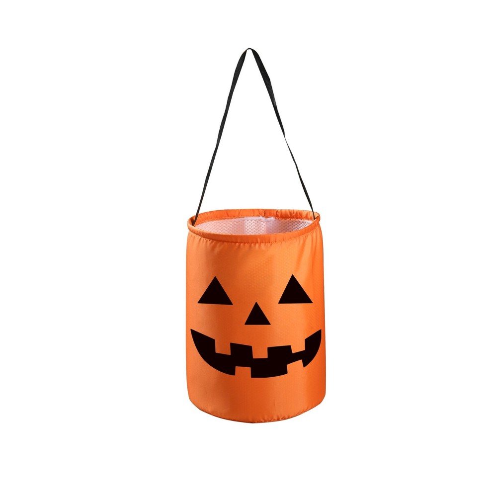 2 Pcs Halloween LED Trick or Treat Candy Buckets Party Supplies