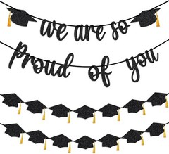 Graduation Banner 2026 Decorations Diploma Tassels Class of 2026 Party Decor