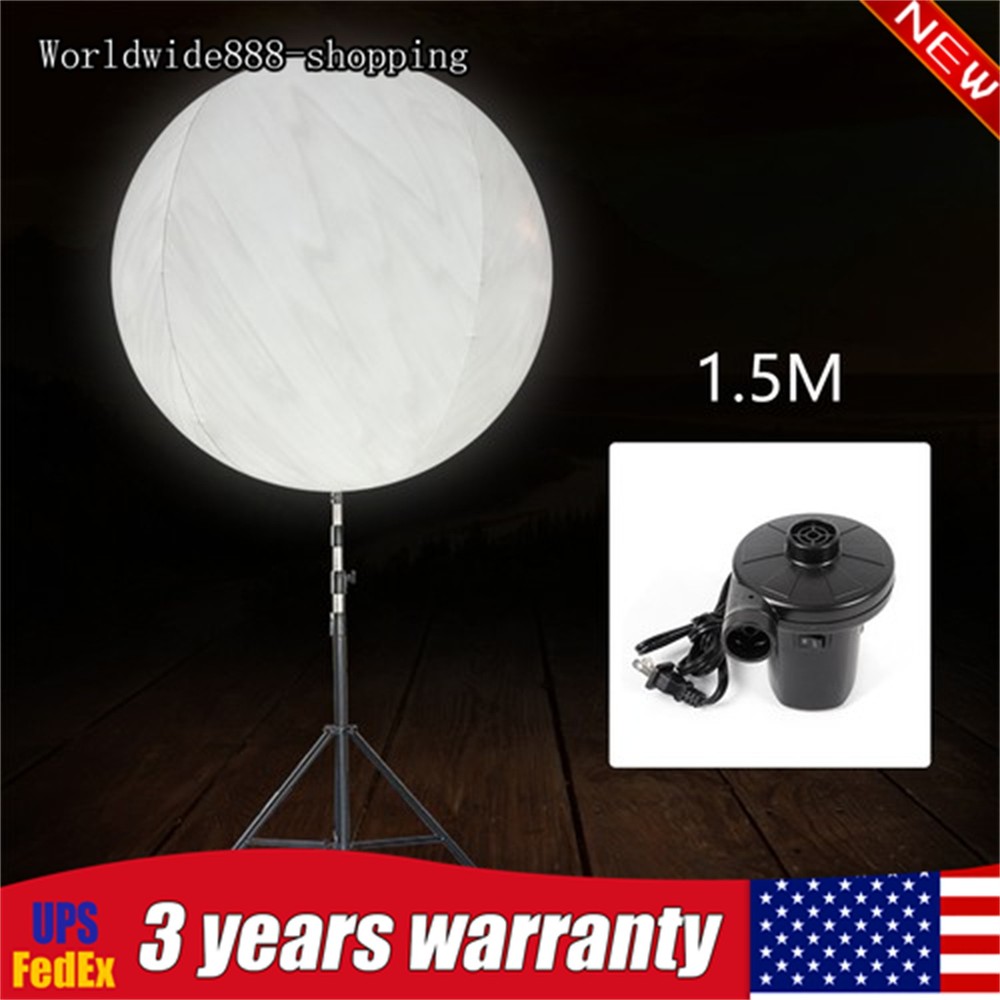 1.5M Inflatable Display Balloon Light LED Inflatable Balloon With Stand Tripod