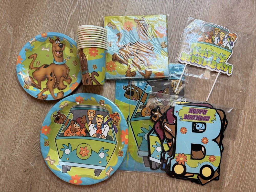Scooby Birthday Decor Party Supplies