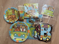 Scooby Birthday Decor Party Supplies