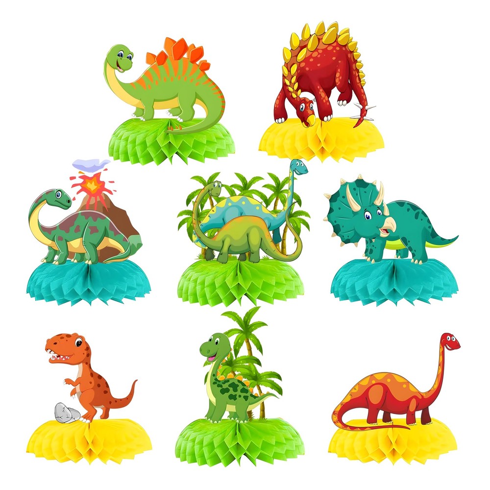 Jamonxi Dinosaur Birthday Party Decorations for 1 2 3 4 5 Year Old Boy,…
