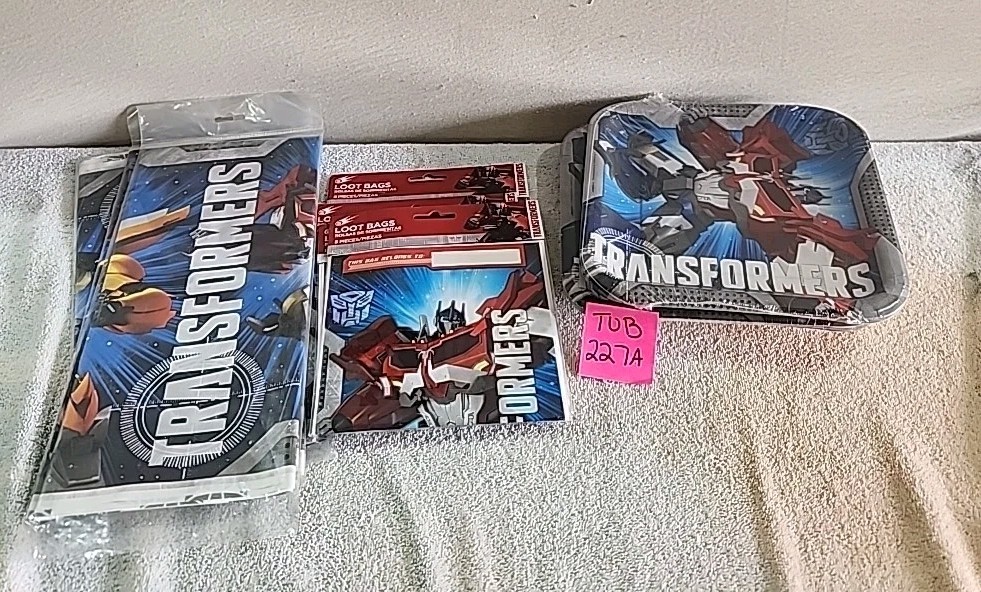 transformers birthday party supplies