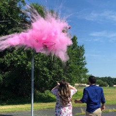 Gender Reveal Basketball – Blue Kit