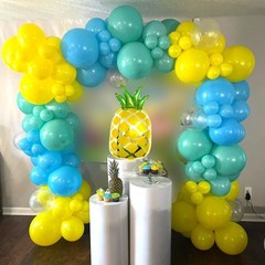 144 Piece Cartoon Sponge Party Decoration Kit – Easy Assembly for Celebrations