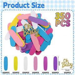 350 Pcs Baby Shower Confetti Decorations Sprinkle Confetti for Table Include 300