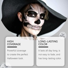 Halloween Party Quick Drying Paint Liquid Foundation Make-up Color Makeup Clown