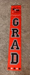 Graduation Party Decorations Red and Black 26 Pieces Class Of 2025