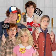 STRANGER THINGS Photo Props, Netflix Party Decorations Photo Booth, Decor, Mask