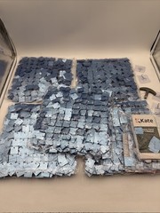 12 Pcs Blue Shimmer Wall Backdrop Panels Square Sequin Party Decoration 3×4 Ft