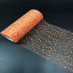Floral Tulle Roll 15cm x 9.14m Wedding Baby Shower Party Decor Craft DIY Fabric