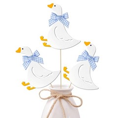 Silly Goose Centerpiece Sticks 12PCS Silly Goose Baby Shower Decorations Blue…