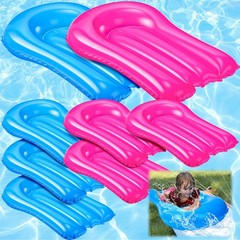 8 Pcs Inflatable Bodyboards for Water Slides, Pool Slide Inflatable Surfboard…