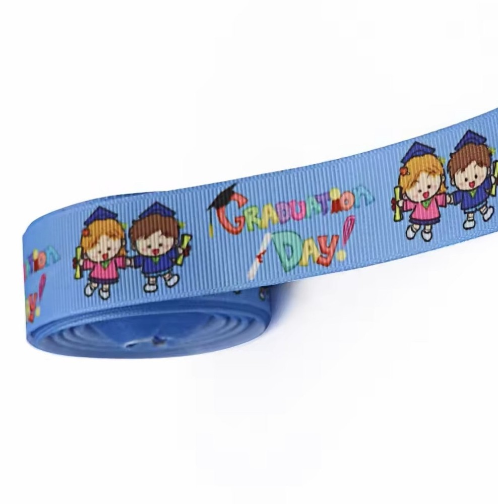5yds Kindergarten Graduation Day Grosdain Ribbon