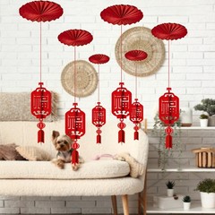 6Pcs Happy New Year Ceiling Decorations 2026 Sturdy for Office Holiday Party