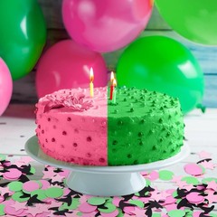 200 Pcs Witch Theme Confetti Set Pink and Green Witch Table Decorations Supplies