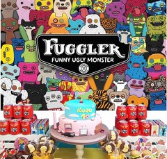 Fuggler Party Supplies Banner Backdrop Vinyl 5x3ft 7x5ft Birthday Decor