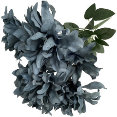 Artificial Dahlia Flowers 7 Heads per Stem for Wedding Aisle and Event Decor
