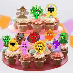 SPRUNKI TOY Tableware party supplies decoration balloons birthday centerpiece
