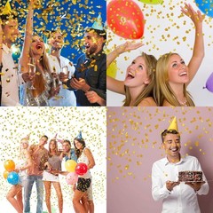 Confetti Poppers Cannons for Wedding Birthday Graduation Baby Shower Annivers…