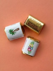 90 Candy Bar Wrappers for Luau Decorations – Hawaiian Theme (Candy Not Included)