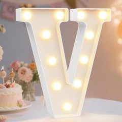 Pooqla LED Marquee Letter Lights Sign for Party Wedding Decoration A