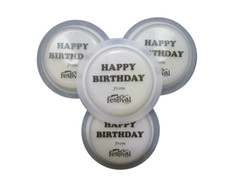 Happy Birthday Glow in the Dark 3″ Adhesive Light Badge