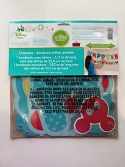 Disney Mickey Mouse 1st Birthday High Chair Kit, Banner Kit, Garland, Tablecloth