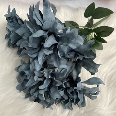 Artificial Dahlia Flowers 7 Heads per Stem for Wedding Aisle and Event Decor