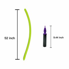 100PCS 260Q Color latex twisting Magic long balloons decoration shopping mall…