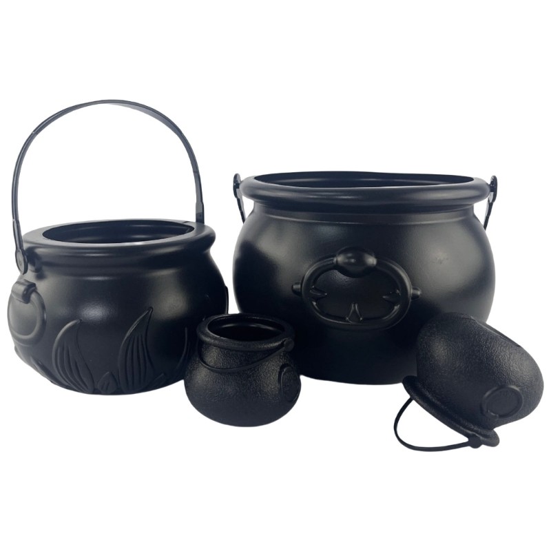 Festival Witch Candy Kettles, Candy Holders Halloween Party Supplies Accessories