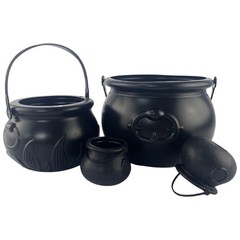 Festival Witch Candy Kettles, Candy Holders Halloween Party Supplies Accessories
