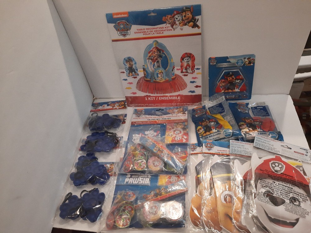PAW Patrol Multi-color Birthday Party Supplies Table Party Decoration Balloons
