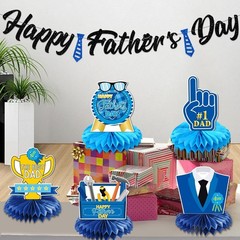 Father’s Day Decorations Banner Table Centerpiece Party Supplies Gift for Dad