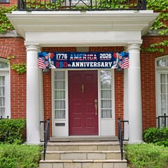 250th Anniversary American Banner Flag, 4th of July Decorations,17762026 USA …