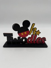 Mickey Mouse 2nd Birthday Party Centerpiece & Cupcake Stand Decoration Set