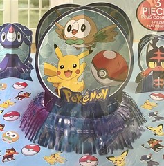 New Pokémon Pikachu Table Decorations *3 Centerpieces + 20 Confetti Pieces”. FUN
