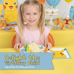 Pokemon Birthday Decorations Party Supplies for 16 – Officially Multicolor