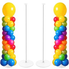 Adjustable balloon column kit set of 2, 78 Inch balloon tower Reusable Metal …