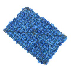 12PCS Artificial Hydrangea Wall Panels, Dark Blue, Handmade Silk Flowers 24x16in